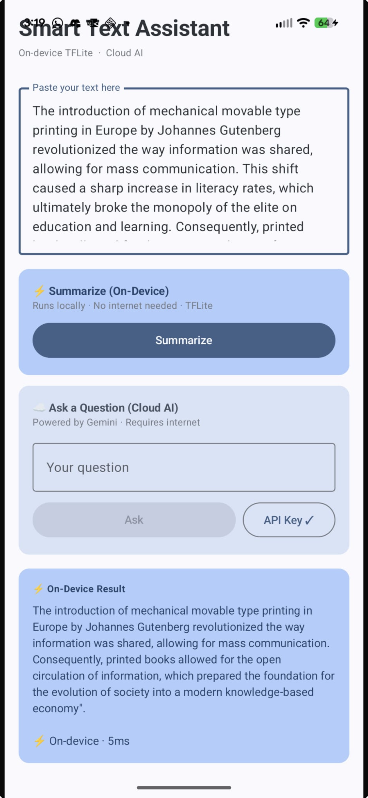 Smart Text Summarizer